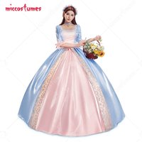 Cosplay.fm Women's Princess Cosplay Renaissance Costume Victorian Wedding Dress Rococo Ball Gown Masquerade Dress