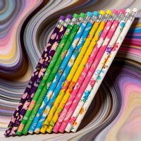 12pcs/24pcs/36pcs/48pcs Flower fresh Pencil HB Drawing doodle pencil