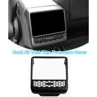 Back Air Vent Trim Protective Cover for Tesla Model 3 Highland Model Y Juniper 2025 Rear Anti Kick Cover Rear Air Outlet Frame
