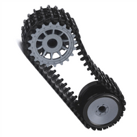 MACH-2X SNT109 Go Kart Karting ATV UTV Track Electric Snowmobile Snowblower Rubber Tracks Car Accessories