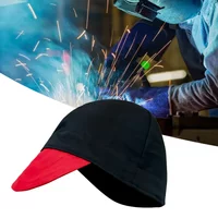 Cotton Welding Cap Hat Sweat Absorption Welders Retardant Helmet Adjustable Application To Welding Safety Protective Helmet
