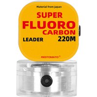 Fishing Line Fluorocarbon Coated 100M/220M Clear Carbon Fiber Leader Line Fly Fishing Line Pesca