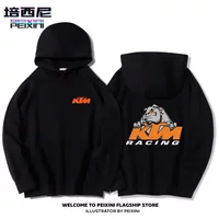AliExpress KTM(运动及娱乐) KTM Motorcycle Off-Road Motorcycle Motorcycle Cycling Jersey Hooded Casual Pullover Autumn Winter Thin Style Sweatshirt Men