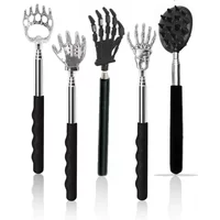 Metal Back Scratcher Portable Telescoping Extendable Metal Back Massager Tool Stocking Stuffers for Men Women Body Care Tools
