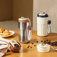 Insulated Stainless Steel Thermos Mug Hot Cold Water Bottle Kitchen Bar Drinkware Home Garden