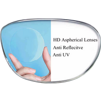 Clear Aspherical Lenses Eye Prescription Optical Glass MR-8 Clear Crystal Transparent Anti Break Lenses