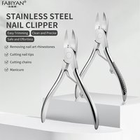 Ingrown Toenail Clippers Cuticle Cutter Stainless Steel Pliers Cuticle Remover Nippers Nail Trimmer Clipper Pedicure Tool