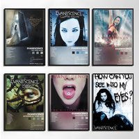 Rock Band E-Evanescence Poster Elegant And Affordable Wall Art Stickers For Dormitory Living Room And Bedroom Spaces