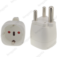 South Africa Travel Adapter, EU to SA South Africa Plugs Adapter Type M Big Round Power Converter Lesotho Ghana Travel Plug