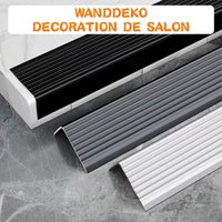 90 Staircase Edge Strip Right Angle Outdoor PVC Anti-Collision Step Edge Widening Self-Adhesive Step Closing
