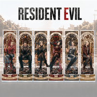 Resident Evil Claire Redfield 15cm Acrylic Stand Keychain 30th Anniversary Gothic Art Anime Figure Decor Gift For Fans!