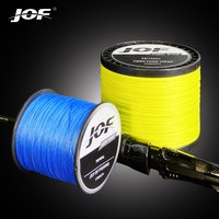 JOF 8 Strands Braided Fishing Line 300M 500M 1000M X8 Multifilament PE Line MultiColor 20LB 30LB 40LB 50LB 60LB 80LB 100LB