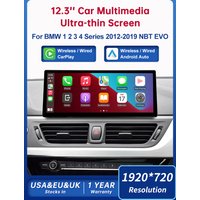 12.3 Linux Display Multimedia Player For BMW Series 1 2 3 4 F20 F21 F22 F45 F30 F31 F32 F33 F45 NBT EVO GPS Carplay Touch Screen