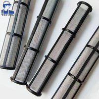 Wetool 5Pcs/10Pcs Black 60 mesh 244067 Airless Pump Manifold Filter For Airless Paint Sprayer 1095 etc