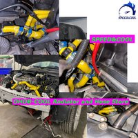 SPEED&COOL 15 PCS Coolant Silicone Radiator Hose for Mini Cooper S MK1 R52 R53 1.6 Supercharged Tritec Engine 2001-2006 RHD