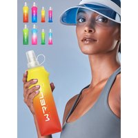 AliExpress WRELS Sport Water Bottle TPU Folding Soft Flask Drink Portable Water Bottle High Flow Running Hiking Bicycle Fitness Water Bag
