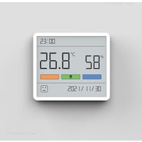Duka Atuman Digital LCD Indoor Convenient Temperature Sensor Humidity Meter Clock Electronic Thermometer Hygrometer Gauge
