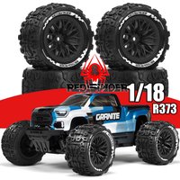 4Pcs tires for ARRMA 1/18 2S TYPHON GROM ARA2106 Little Typhoon Thunder God Wheel Rock Tire W215 Upgrade Off-Road RC Cars