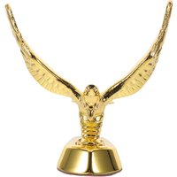 3D Metal Hood Ornament Stand Up Car Emblem Badge Bonnet Decor Auto Styling Accessory Compatible with Most Vehicles