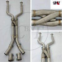 CBNT New Design Middlepipe for BMW M5 G90 4.4T V8 76MM Exhaust Durable Midpipe with Z Pipe SS304 High Performance Exhaust System