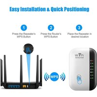 300Mbps Wireless WiFi Repeater 2.4Ghz Router 802.11N WiFi Signal Booster Network Amplifier For Home/Office Wireless Repeater