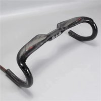 New SL70 Full Carbon Bicycle Handlebar Road Bike Handlebar Stem Handle playing UD Matte Carbon Handlebar 400/420/440mm