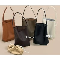 MENDY Bucket Bag Large Women's Bag Tote Bag Shoulder Bag Luxury Designer Genuine Leather Handbag Japanese Popular Bag Soft Hand