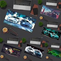 Large JDM car mouse pad for computer accessories sliding stitching edge mouse pad, perfect gift for gaming and family desk mat