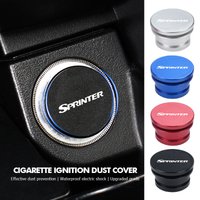 Car Cigarette Lighter Dust Plug Cover Auto Emblem Accessories For Mercedes Benz W124 W203 W204 SLK CLA SL SLC C CLASS B CLASS E