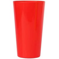 2PCS 10 Color Choice Tumbler Plastic Reusable Cup Free BPA Pint Glass for Beer Party or Home Bar Choose Your Color from 9 Colors