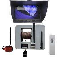 Real-Time Camera Sonar 7inch Screen 500M Underwater Fishing Finder with Camera Sonar for Bait Boat