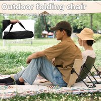 Portable lazy camping beach chair convenient to carry lightweight lawn casual set camping picnic picnic picnic outdoor travel