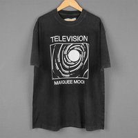 Television T-Shirt Marquee Moon New Wave Punk Talking Heads Iggy Pop Men's Clothing Short Sleeve Women Clothing Printed Shirt