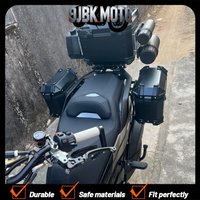 【Perfect fit】For Zontes 368G, dedicated side bag bracket and left/right side box mounting system.
