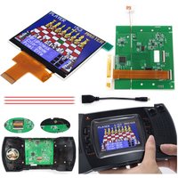 For Atari Lynx II 2 IPS LCD 3.5 inch Screen 640*480 Retro Pixel HD Mod For Atari Lynx II 2 Console W/ TV 720P HDMI-output