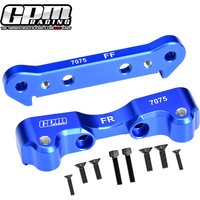 GPM Metal Front Suspension Mount Fixed Block ARA330555 + ARA330556 + ARA330594 for ARRMA 1/5 KRATON OUTCAST EXB 8S Monster Truck
