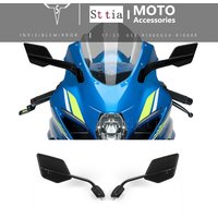 For SUZUKI GSX-R 1000R GSX-R 1000 GSXR1000 2017-2025 Motorcycle Rearview Mirror Adjustable Rotating Wind Wing Stealth Max Mirror