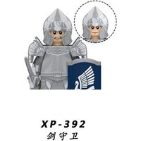 KT1051 Minifig Vintage Series Heavy Cavalry Sword Guard Building Blocks for Children's Assembly Hobby Collectors' Gift