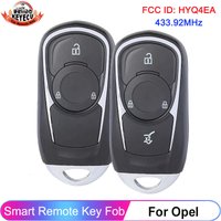 KEYECU For Opel Astra K Insignia 2016 2017 2018 2019 2020 2021 For Buick HYQ4EA 4EA P/N: 13508410 13511627 Car Remote Key 433MHz
