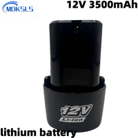 12V -3500mAh Rechargeable Lithium Ion Battery plus Charger for Electric Screwdrivers, Drills, Mini Angle Grinder 18650 Batteries