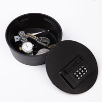 1PC Key Lock Box with Secret Storage, Portable Lock Box Large Capacity, Diversion Safe Key Lock Box with Code for Home, Office