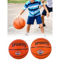 Size 5/7 Rubber Training Basketball for Kid Student Wear Resistant Basketball Ball Indoor Outdoor School Sports Training Game