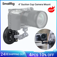 SmallRig 4/6″ Suction Cup Camera Mount for Cameras Holder on Car Window Windshield for Sony DLSR Vehicle Shooting Vlogging -4122