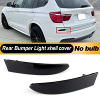 2X For BMW F25 X3 Series 2014 2015 2016 2017 Car Rear Bumper Reflector Brake Tail Light shell cover without bulb OEM#63257352209