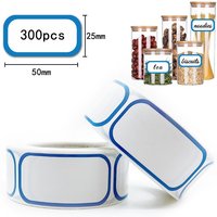 AliExpress NONE 300PCS Blank Hand Written Label Stickers For Helmet Bicycle Hand Account Pencil Case Decals BulingBulingStickers Store