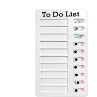 Reusable Checklist Task Board Daily Schedule Planner Memo Chore Chart Kid Responsibility Behavior To Do List Self Discipline