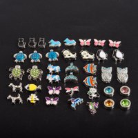 40Pcs Cute Sea Animal Turtle Mermaid Tail Shark Fish Floating Charms For Junk Case Mini Butterfly Bee Bird Beads Jewelry Making