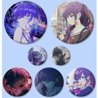 Project SEKAI Asahina Mafuyu Badges Button Round Creative Pin Brooch Badge Bag Decor Accessories Fans Collect Friends Gifts