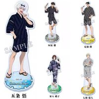 Game Yu Haibara Geto Suguru Gojo Satoru Ieiri Shoko Acrylic Stand Doll Anime Figure Model Plate Cosplay Toy for Gift