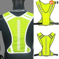 AliExpress NONE High Visibility Safety Highlight Night Motorcycle Reflective Cycling Vest Traffic Coat Night Running Working Reflective-Cloth